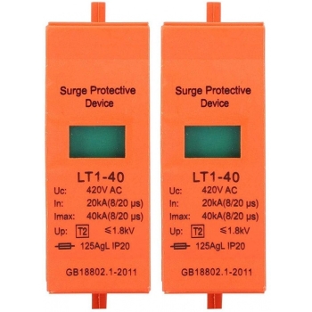 2 szt. Zabezpieczenie przeciwprzepięciowe LT1-40 420V/40A[13250000419]